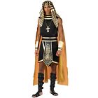 Deluxe Men s Pharaoh Costume Adult Egyptian King Halloween Fancy Dress M - Xxl