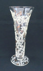 Antique 19th Century Moser Bohemian Glass Trumpet Vase W  Enamel   Gilt   4