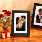 4x6 Picture Frame Set Of 2 Photo Frames For 4x6 Pictures Wall Gallery Black 4x