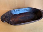 Bowl Solid Wood Handcrafted In India original Vintage rare New Old Stock