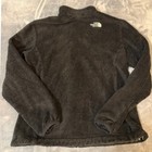 The North Face Osito Fleece Jacket Womens Medium Black Full Zip Mock Neck 5248
