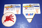 Gasoline And Oil  Automobilia 14 Piece Lot - Mobil Gulf Exxon Esso Kendall Etc 