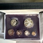 1973 1st Coinage British Virgin Islands Proof Set W coa Franklin Mint Asw  7634