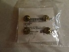 Military Insignia Rank Set Of 2 Metal Officer Lieutenant Colonel Ltc Shiny 