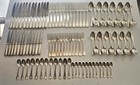 Christofle Perles Flatware Silverplated 96 Pieces