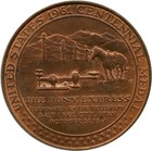 1961 Pony Express Termination Centennial 34mm Medal So Called Dollar Hk-589