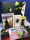 Lot Of 9 Wicked Books Hard Cover  Souvenir Program  Playbill  Magazine 
