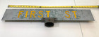 Vintage First Street Road Sign In Alum  Post Bracket  Double Sided - 30  X 5 