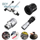 4pc Mountain Bike Mtb Bicycle Crank Chain Axis Extractor Removal Repair Tool Us
