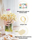 30pcs Floral Card Holder Picks-wire Place Card Holder For Wedding-metal Photo   