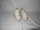 Vintage Converse Chuck Taylor Shoes Made In Usa Off White Sneakers Size 4 5