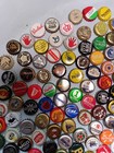 Lot Of 140 Beer Bottle Caps Mixed Colorful Dented non Dented