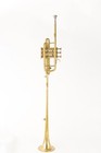 Flag Trumpet Bb Pitch Shinning Brass With Case Super Hard Case