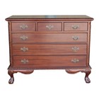 1970 s Chippendale Style Chest Of Drawers