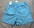 Nike Men s Club Flow Checkers Shorts Blue  fn3098-447 