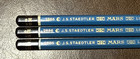 3 New Vintage Js Staedtler Mars Lumograph 2886 Pencils 4h 2h Made In Germany