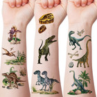 12 Sheets 3d Colorful Tyrannosaurus Rex Tattoo Stickers  Realistic Dinosaur Egg 