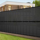 50ft Privacy Screen Fence Garden Heavy Duty Fencing Fabric Shade Mesh Cover Net