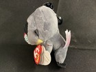 Ty Beanie Boos - Wasabi The Baboon Glitter Eyes Key Clip - New With Tags