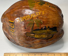 Wwii Trench Art Coconut Admiralty Islands 1944 Us Army 1st Cavalry Vs Japan 10 