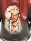 Native American Indian  Chief Tankard Nat   l Art China 5    High Warwick  fine