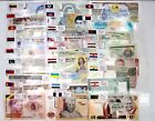 Lots 52 Different World Banknotes Paper Money Foreign Unc Collections Gift  Zy