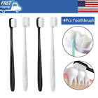 4pcs Extra Soft Micro-nano Toothbrush For Sensitive Gums And Teeth Oral Care Usa