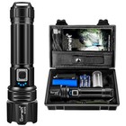  Flashlight High Lumens Rechargeable  990 000 Lumen Led Flashlights Xhp70 2 