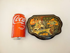 Vintage Russian Lacquer Box Nightingale The Robber Palekh Solovey-razboynik