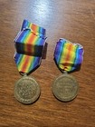 Two Original Ww1 British Victory Medal Named Engraved