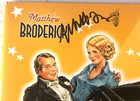 Nice Work If You Can Get It Broadway Musical Program   Cast Sheet Broderick Auto