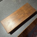 Antique Hasselbring Stag  antler Handle Stainless Steel 3piece Carving Set W Box