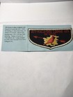 Zit-kala-sha Lodge 123 F-1 Fist Flap Rom Dave Thomas Ff Collection W certificate