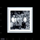 Old Vintage Square Photo Older Elderly Women Group Picture By Wall Snapshot