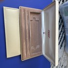 Vintage Cross Pen   Mechanical Pencil Set Hard  Case With Pouch Box Only