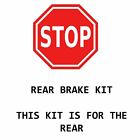 Rear Brake Drums   Ceramic Brake Shoes For 1993 1994 1995 1996-2000 Honda Civic