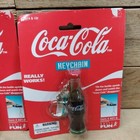 2 Vintage Coca Cola Bottle Collectible Keychain 1999 Coca Cola Disappear Sealed