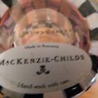Mackenzie-child s Speakeasy Barware pilsner Glasses new  Retired