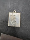 Vtg Sterling Silver British Ingot Stamp Pendant Queen Elizabeth Jubilee 9g 925