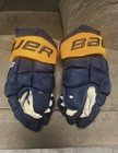 Bauer Supreme 1s Pro Stock Senior Hockey Gloves 14 Inch Sabres Hunwick Free Ship