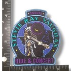 Stevie Ray Vaughan Ride Concert Patch Vintage Srv Texas Blues Guitar Event