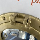 11  Antique Brass Finish Working Porthole Mirror  Nautical Port Hole Wall Decor
