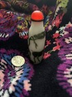 Vintage China Old Beijing Glaze Carved Snuff Bottle