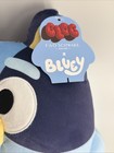 Fao Schwarz Bluey Blob Plush 10  11  Stuffed Animal Toy New With Tags Nwt Rare