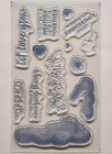 Stampin Up Paper Pumpkin Extras   No Matter The Weather   Stamps ink Spot Only-