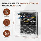 Display Case Compatible With Hot Wheels   Matchbox Cars 1 64 Scale