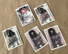 Megadeth Lot Of 5 Rockcards Trading Cards Brockum 1991 Dave Mustaine Friedman Nm