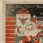 1968 Trustworthy Hardware Stores Print Ad Christmas Santa Claus Vtg 1960s Maine