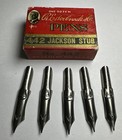 6 Boxes Lot Of 150   Esterbrook 442 Jackson Stub Pen Nibs Nos
