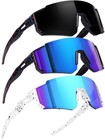 Youth Sports Sunglasses For Kids - Uv400 Protection Baseball  Softball  Cycling
